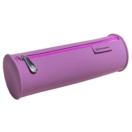 Picture of EXACOMPTA POPNCO ROUND PENCIL CASE PURPLE
